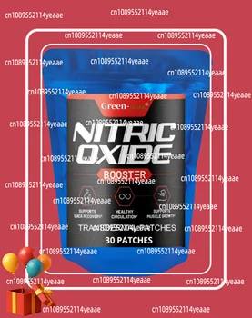 Cerotti transdermici booster all'ossido nitrico, formula ad alte prestazioni per resistenza e resistenza, 30 cerotti Fornitura di un mese