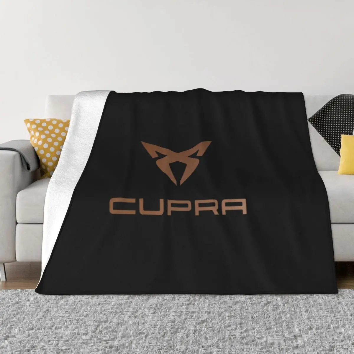 Leon Cupra Print Flannel Blanket Super Soft Throw Blanket All Seasons Warm for Couch Sofa Bedroom