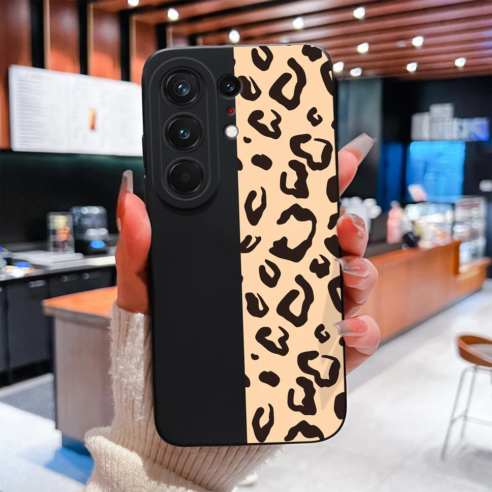 Abstract Line Art Print Liquid Silicone Shockproof Case with Camera Protection