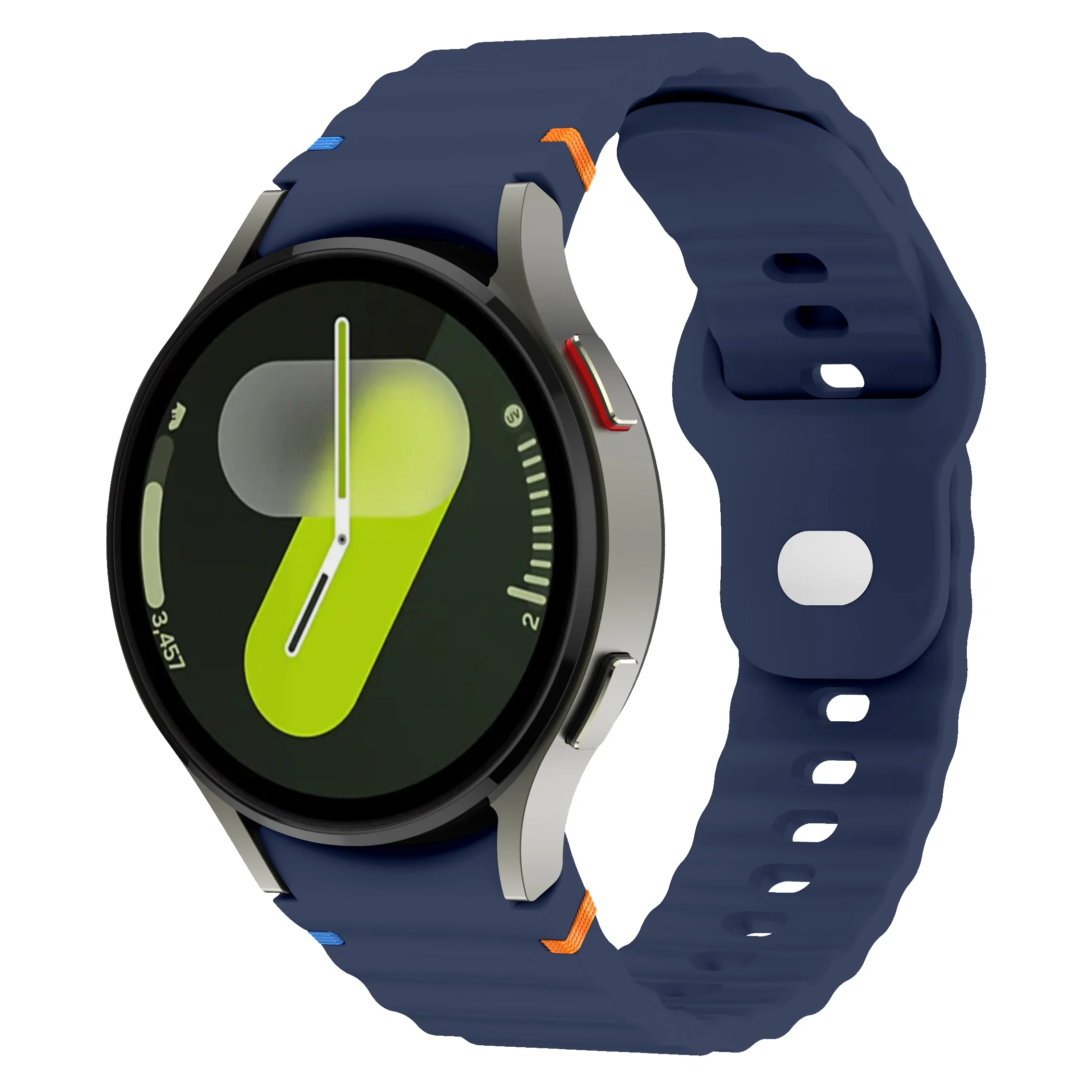 Seamless Silicone Bracelet for Galaxy Watches - Universal Fit