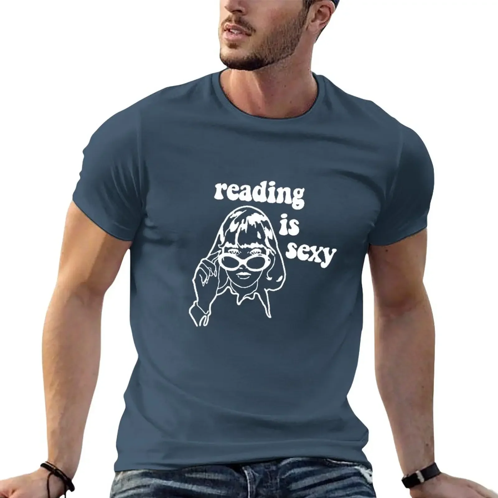 

Reading is sexy T-Shirt customizeds vintage mens t shirt