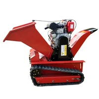 16Hp Diesel Wood Crusher Chipper Machine, Wood Shredder Chipper, Wood Chipper portable Tree Shredder Branch 1