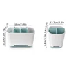 1Pc Toothbrush Bathroom Shelf Toothpaste Holder Case Shaving Makeup Brush Electric Organizer Stand Bathroom Accessories Box 2