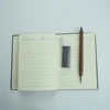 One Set Walnut Wood Mechanical Pencil and Lead 0.5mm Point Pen Writing Smooth Office School Drawing Sketching Chinese Stationery 4