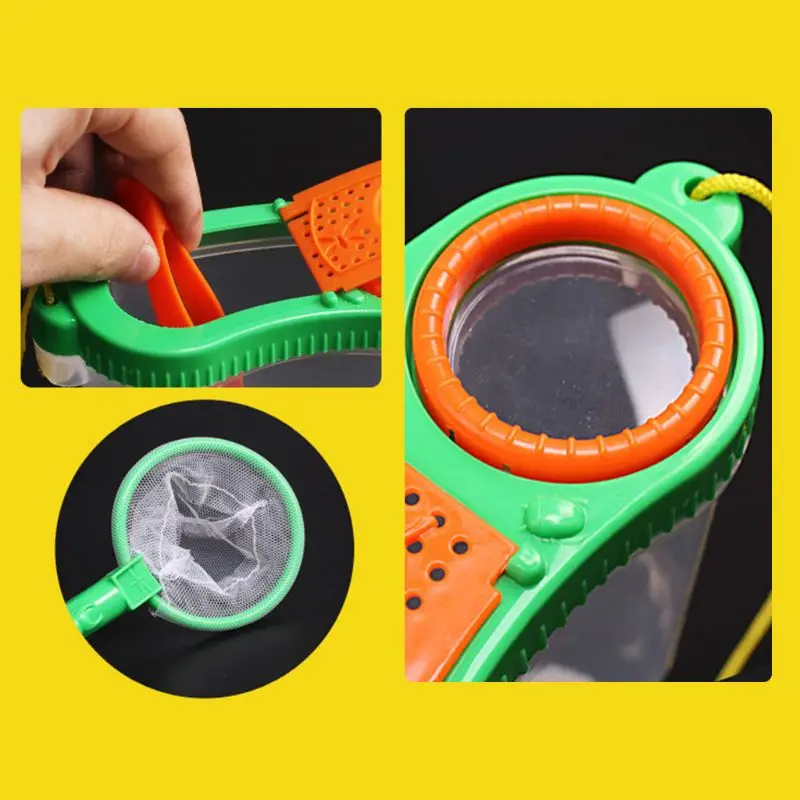   Portable Insect Observer Child Magnifier Toy Observation Box Children Outdoor Experiment Exploration Equipment Supplies