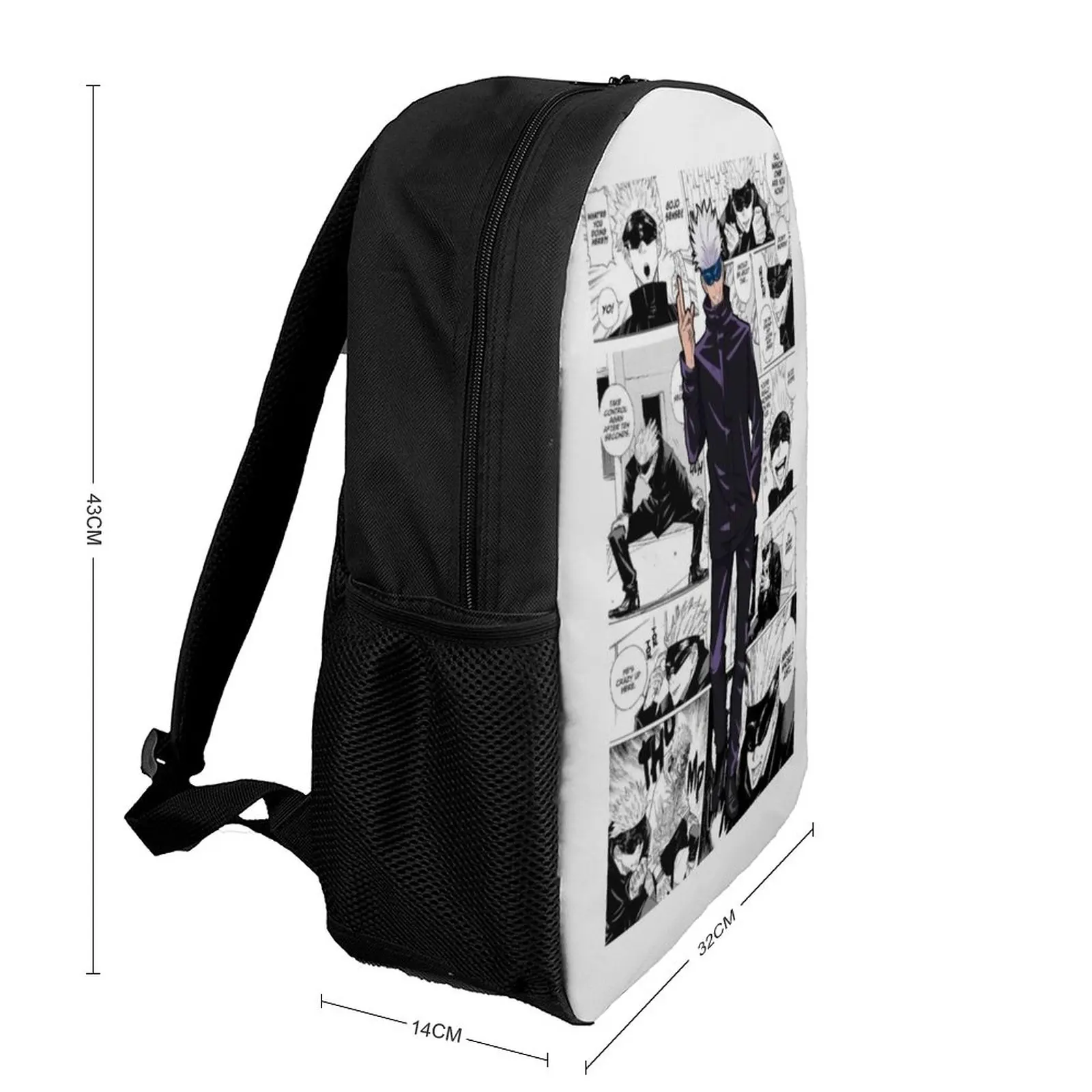 Jujutsu Kaisen JUBA-mochila de poliéster para adolescentes, morral escolar  grande, novedad - AliExpress