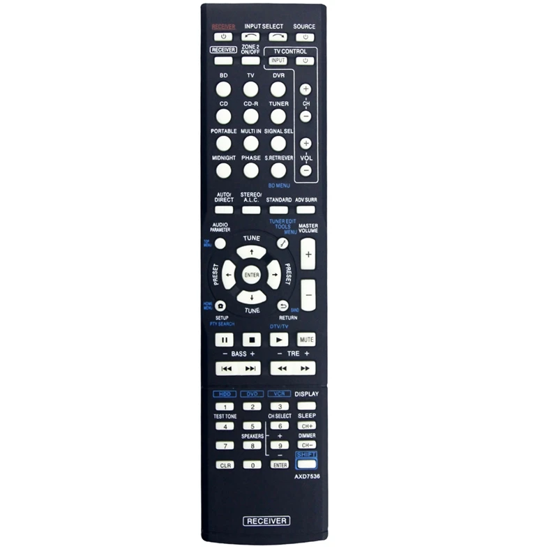 

Replace Axd7536 Remote Control For Pioneer Av Receiver Axd7517 Axd7621 Axd7501 Vsx-524-K
