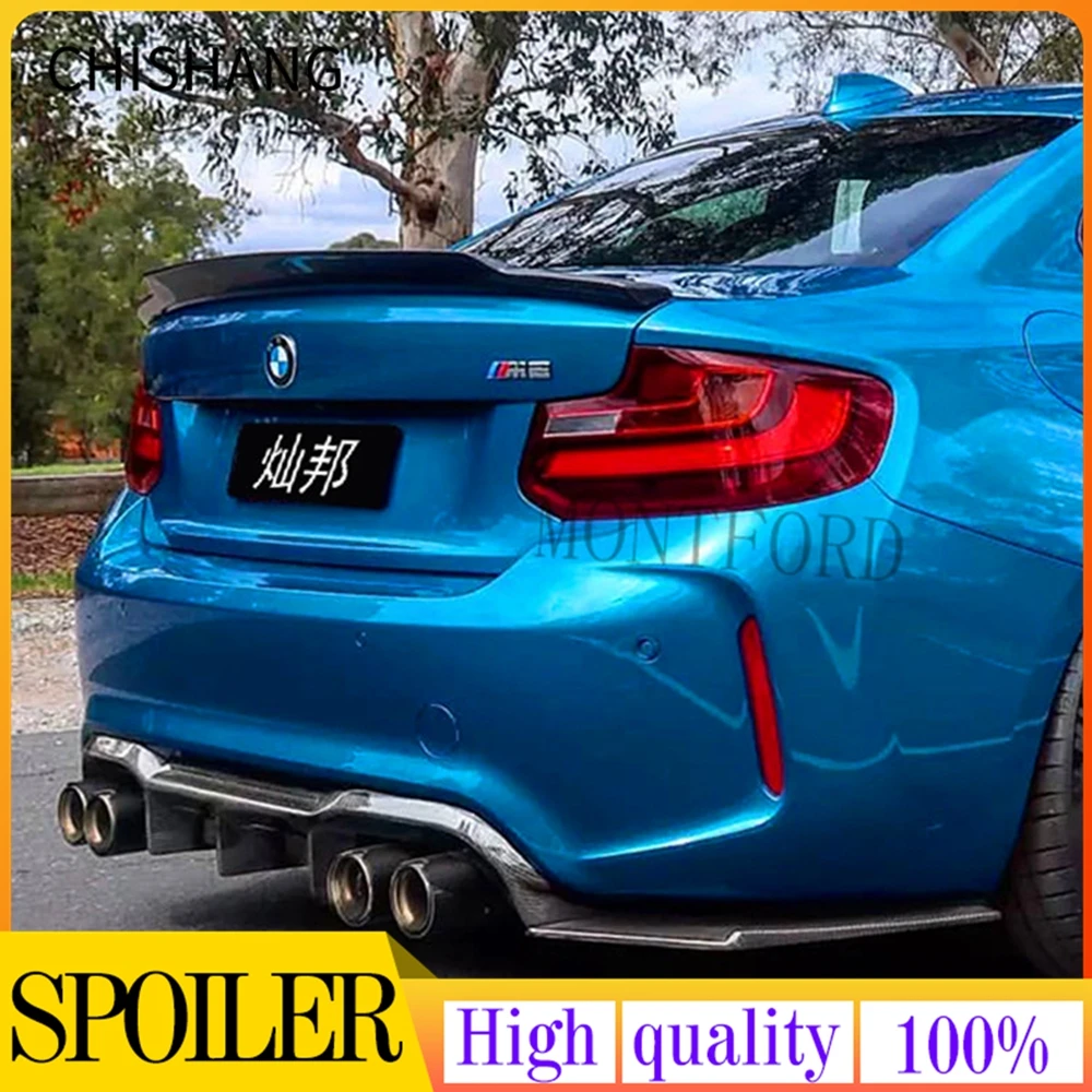 

Carbon Fiber Rear Spoiler Wing For BMW F22 F23 2 Series F22 Coupe & F23 Convertible & F87 M2 218i 220i 228i M235i 2014+
