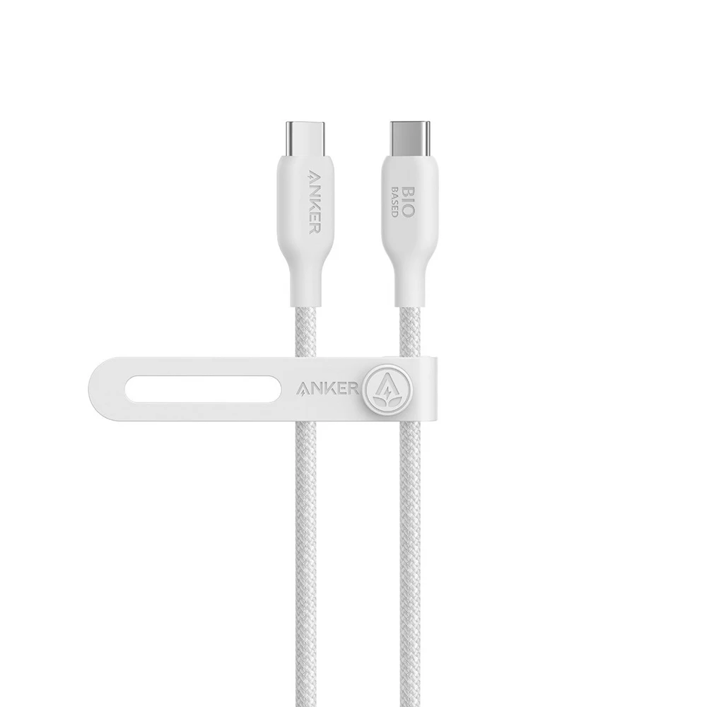 Anker 240W USB-C - USB-C ケーブル バイオベースナイロン編組データケーブル 環境に優しい iPhone 15 iPad Pro MacBook Android用