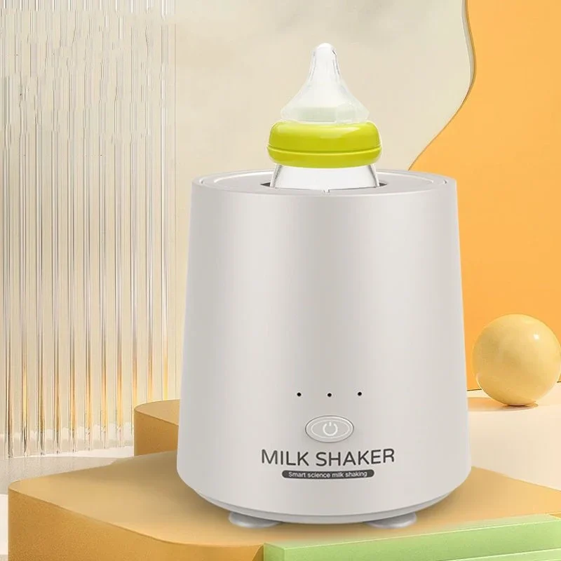 Automatic Baby Milk Bottle Shaker USB Rechargeable Electric Bottle Feeding Shake Machine Milk Powder Blender for Outdoor Travel