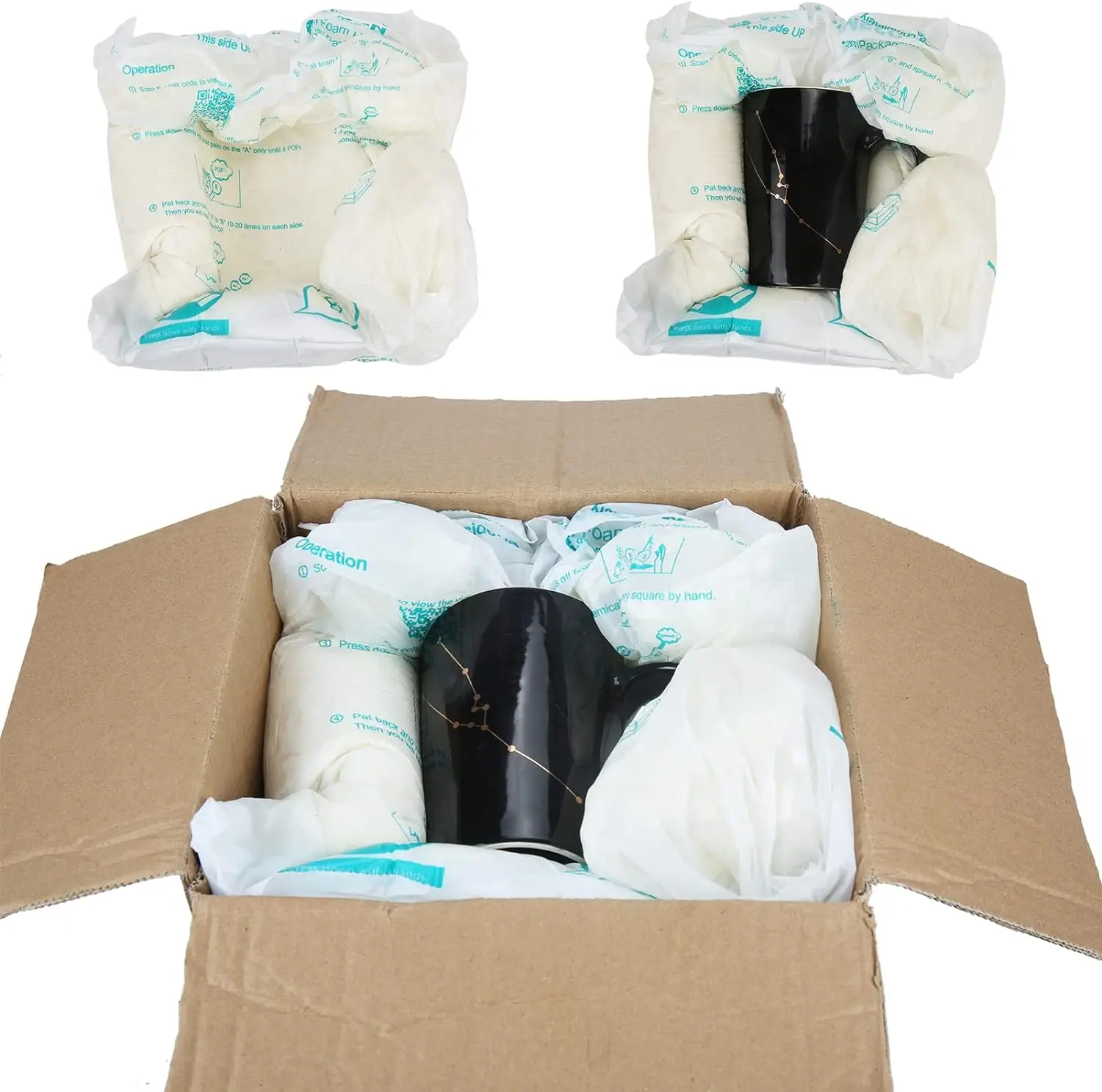 Instant Pack Quick Expanding Foam PACK of 4 Handy Foam Room Temperature Expanding Packaging expanding foam