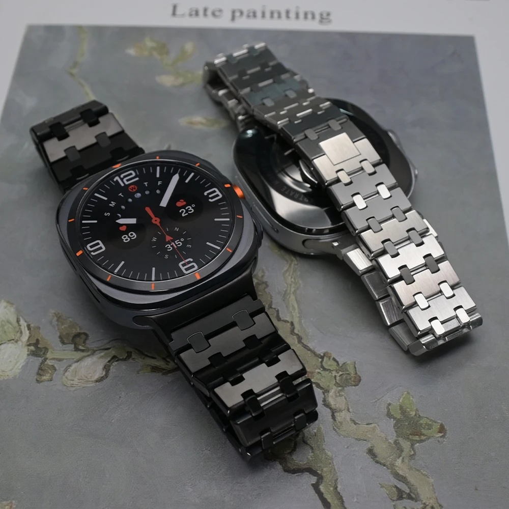 Luxury Stainless Steel Metal Watchband