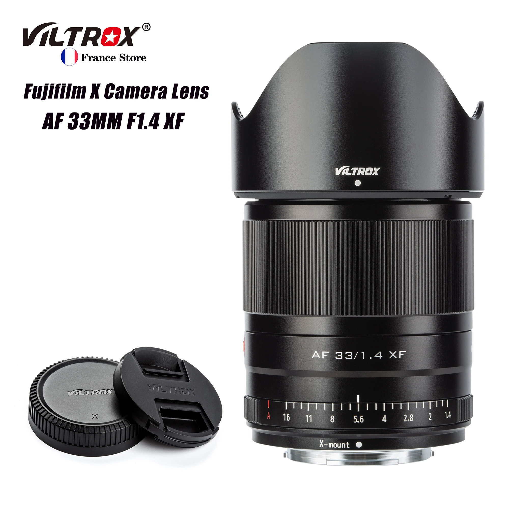 

Viltrox 33mm F1.4 XF Auto Focus Portrait Large Aperture Lens APS-C For Fujifilm Fuji X Mount Camera Lens X-T3 X-T30 X-T20 X-Pro2