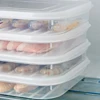 Multipurpose Soft Lid Non Stick Bottom Preservation Box Rectangular Plastic Food Storage Containers Seafood Refrigerated Case 1