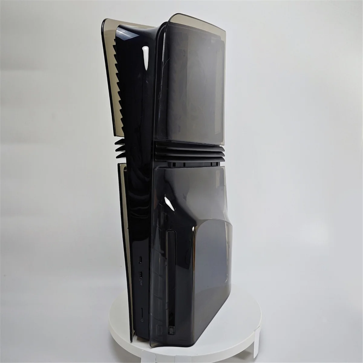 Pro Disc Edition용 Pro 보호 페이스플레이트 쉘용 ABAN 교체용 하드 커버 투명 검정색