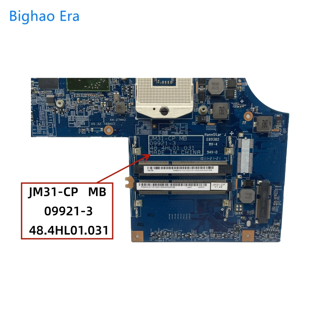 Placa-mãe do Portátil para Acer Aspire 3820 3820t 3820tg Chipconjunto Hm55 Hd5650 Gb-gpu Ddr3 099213 48.4hl01.031 Mb. Pv0.9 001 - Imagem 5