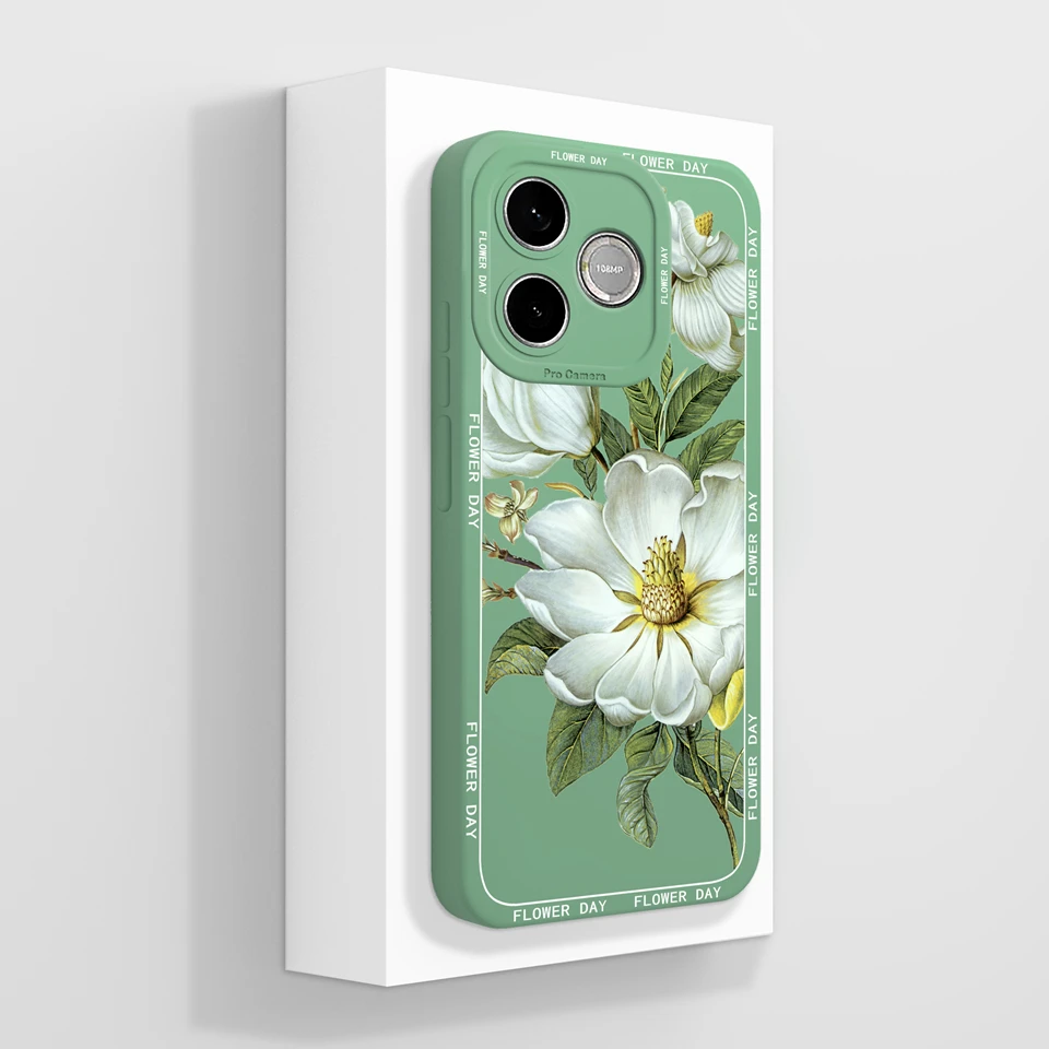 Elegant Butterfly Liquid Silicone Shockproof Back Cover