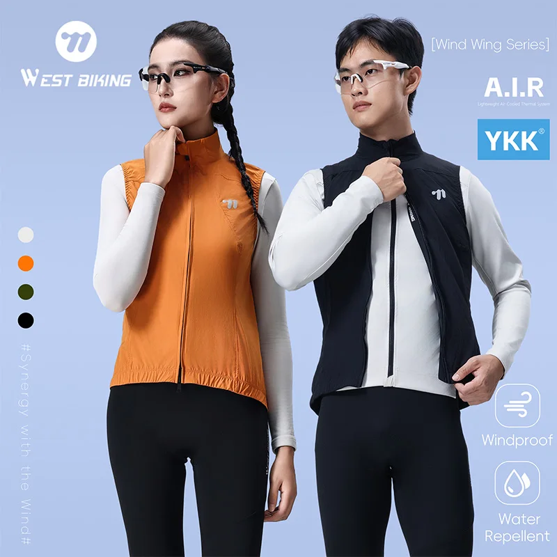 웨스트 바이킹 사이클링 조끼 남성 여성 봄 여름 민소매 스포츠 자켓 통기성 빠른 건조 MTB 자전거 의류 사이클링 장비
