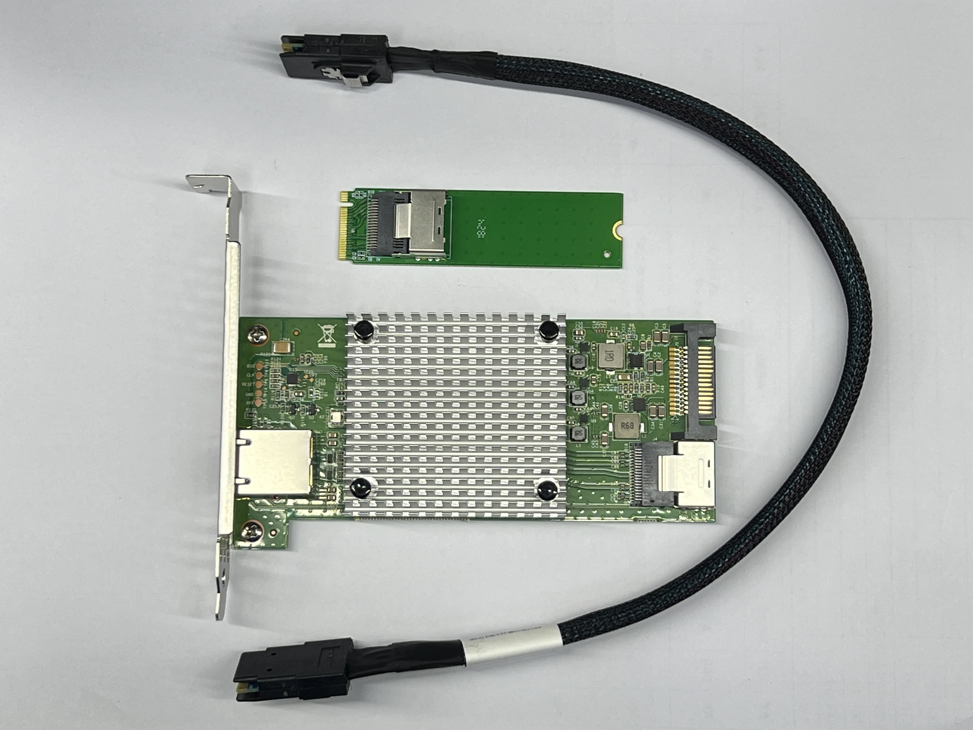 M.2 M key to 10G Copper Network Card Set Intel 82599 - 3