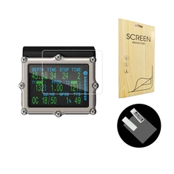 Enhanced LCD Screen Protector Film for Dive Computer Accessories (Transparent)
