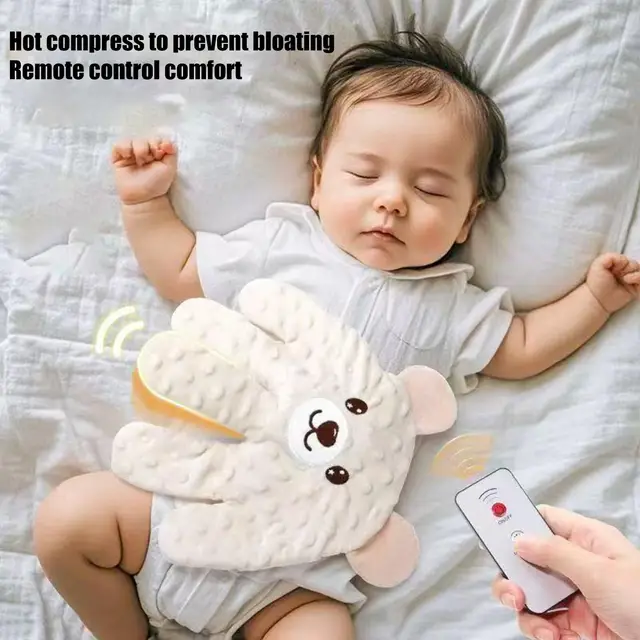 Adjustable Automatic Baby Patting Sleep Pillow Startle Prevention Soothing Palms Remote Control Baby Sleep Aid  for 0-3 Toddler 5