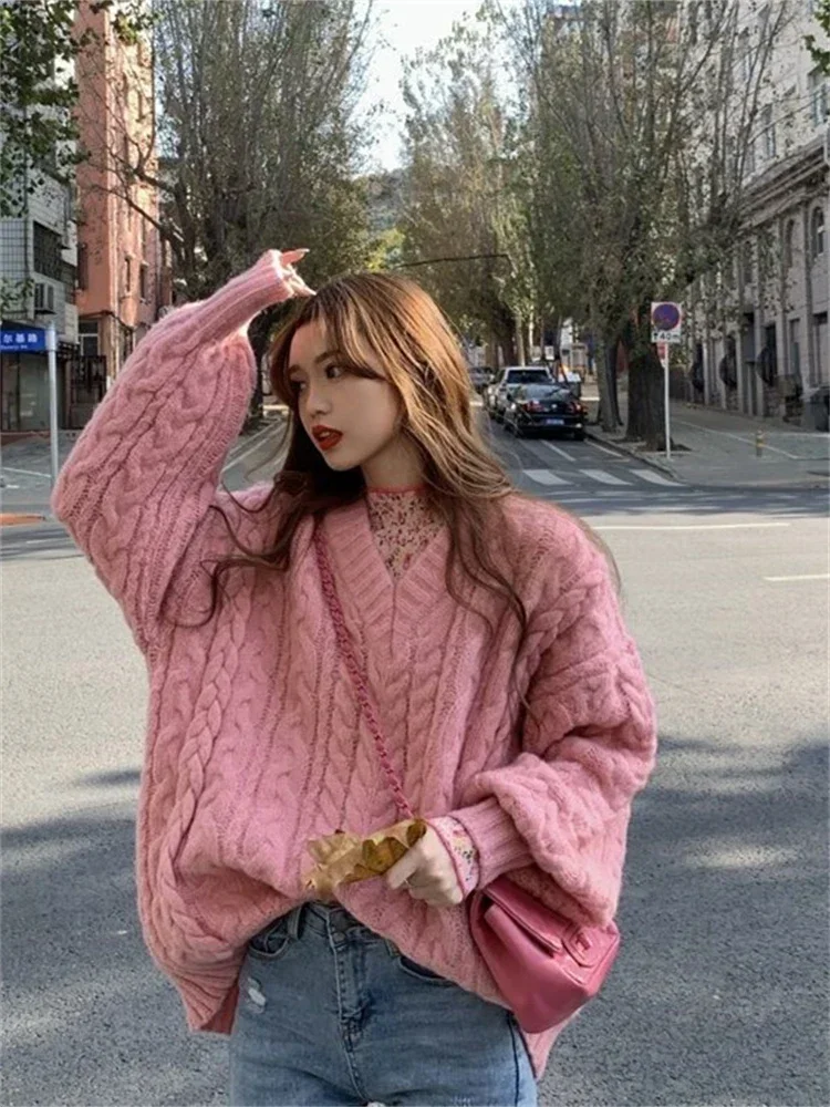 Fashion Oversize Jumpers Ladies Winter Women Sweater Women