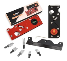 

Chamfer Plane with Backer Woodworking Hand Planer for Quick Edge Planing Radian Corner Plane Trimming Carpenter Hand DIY Tool