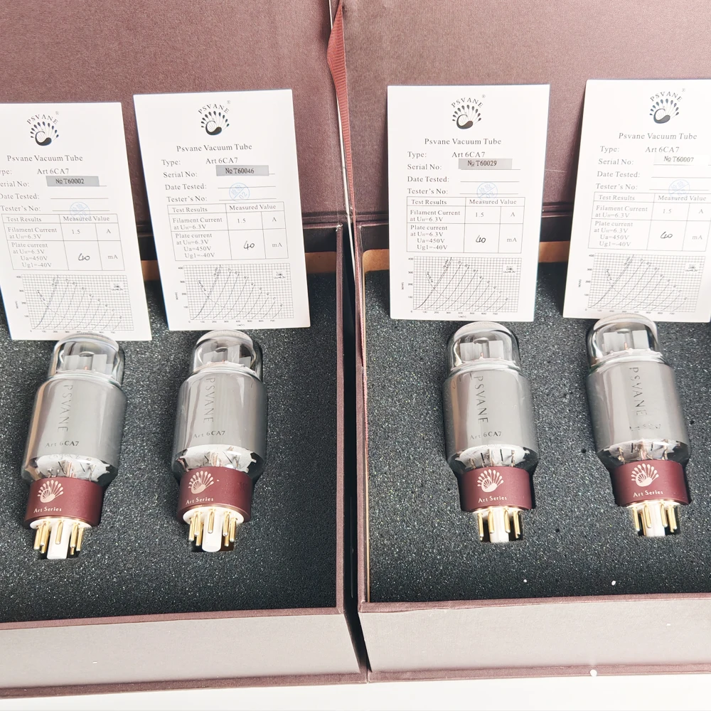 PSVANE ART 6CA7 진공관 업그레이드 EL34 EL34C EL34B 6P3P KT66 6V6 KT77 6CA7 HIFI ...