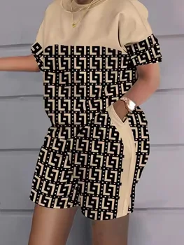 Sexy Women T-shirt Blouses 2 Piece Sets Suit Letter O-neck Backless Tops Pencil Long Pants Set Casual 2 Piece Sets Woman Clothes 1