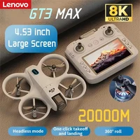 Lenovo Gt3 Max Drone 8k Hd Aerial Photography Large Screen Optical Flow Positioning Brushless Intelligent Obstacle Avoidance
