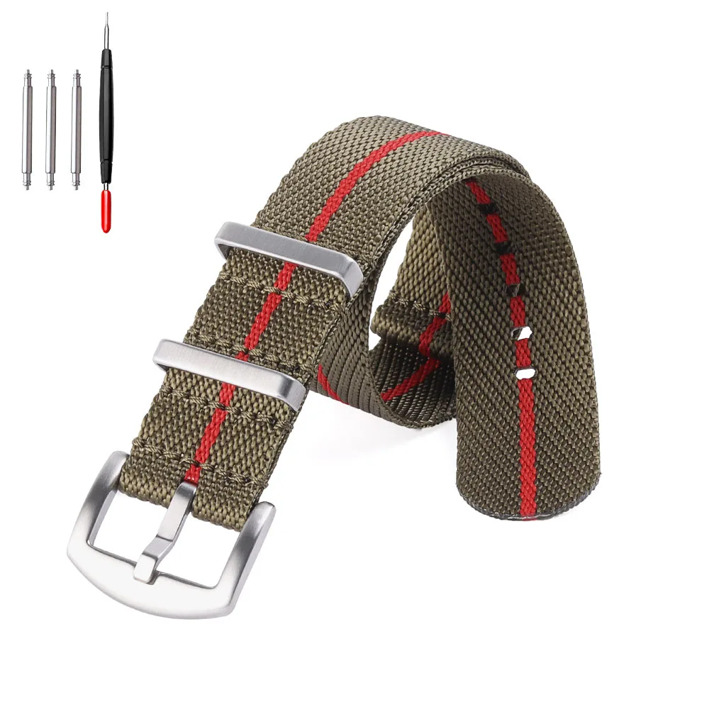 Premium Nylon Watch Band - Durable Military Strap