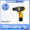 DEKO Cordless Drill 12V 16V 20V Mini Wireless Power tools DC Lithium-Ion Battery Electric Screwdriver Home DIY Drilling Machine 1
