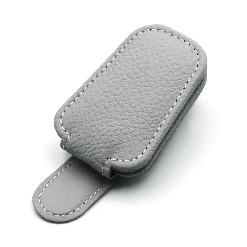 Magnetic Leather Sunglasses and Ticket Holder