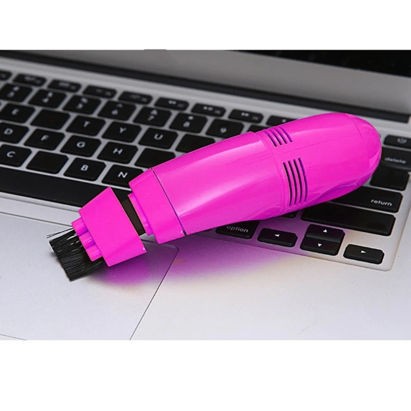 

MXME Mini USB Keyboards Vacuum Cleaner Microcomputer Vacuum Cleaner Dusting Brush