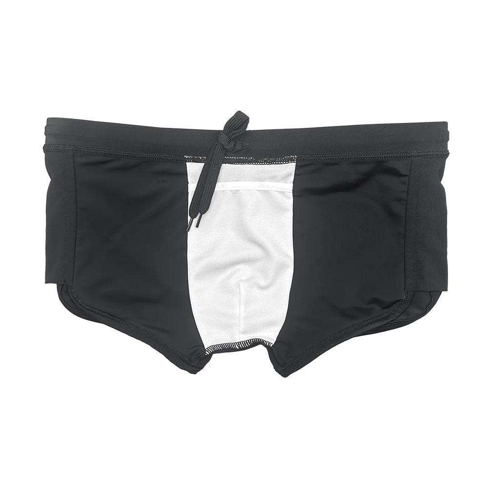 Sexy Mens Mesh Swimming Trunks Nylon Solid Beach Shorts Swimwear Summer Mayo Male Pad Push Up Sport Surfing Bathing Suit