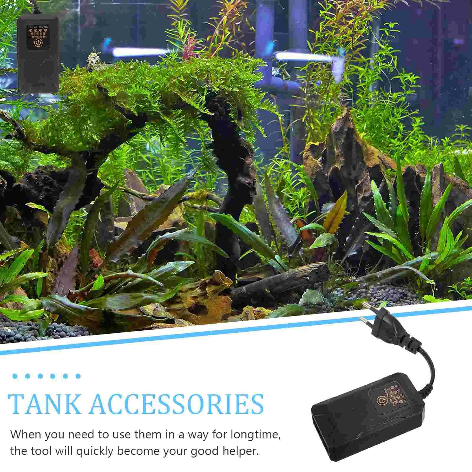 Fish Tank Timer Electric Timers Lights Aquarium Accessories Adjustable Indoor