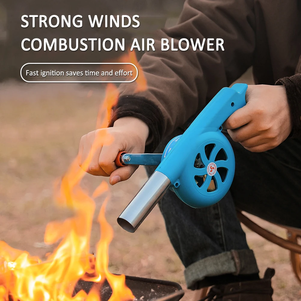 Hand BBQ Fan Outdoor Air Blower For Barbecue Picnic Manual Grill BBQ Fan Fire Bellows for Outdoor Camping Cooking Tools