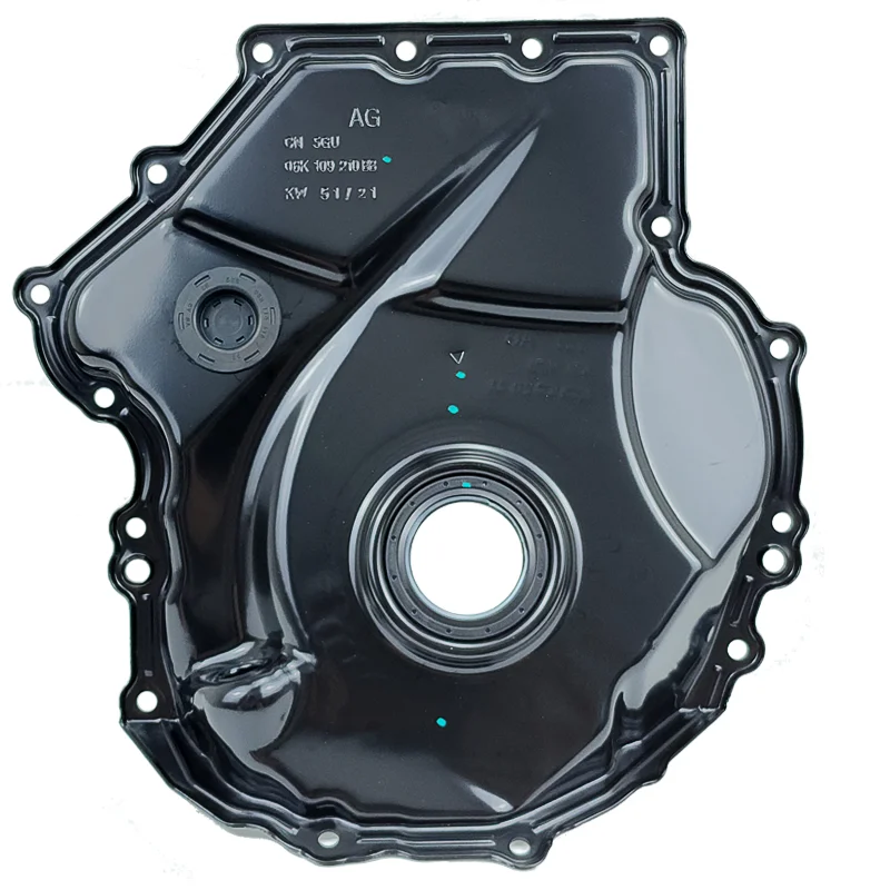 Engine Timing Cover with Oil Seal 06K109210 AF 06H109210Q For Audi A3 A4 A6 Q5 TT Golf Tiguan Scoricco Skoda seat 2.0T engine pcv valve cover repair kit,engine cover cushion,inlet manifold cover