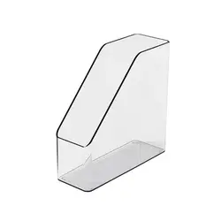 Transparent Desk Folder Display Stand and Slim Vertical Organizer (1 pc)