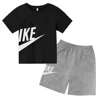 Brand Print Fan Clothes Children Teen T Shirt Suit Summer Top +shorts 2 Pcs Set Short Sleeve Casual Fashion Boys Girls Kid Set 2
