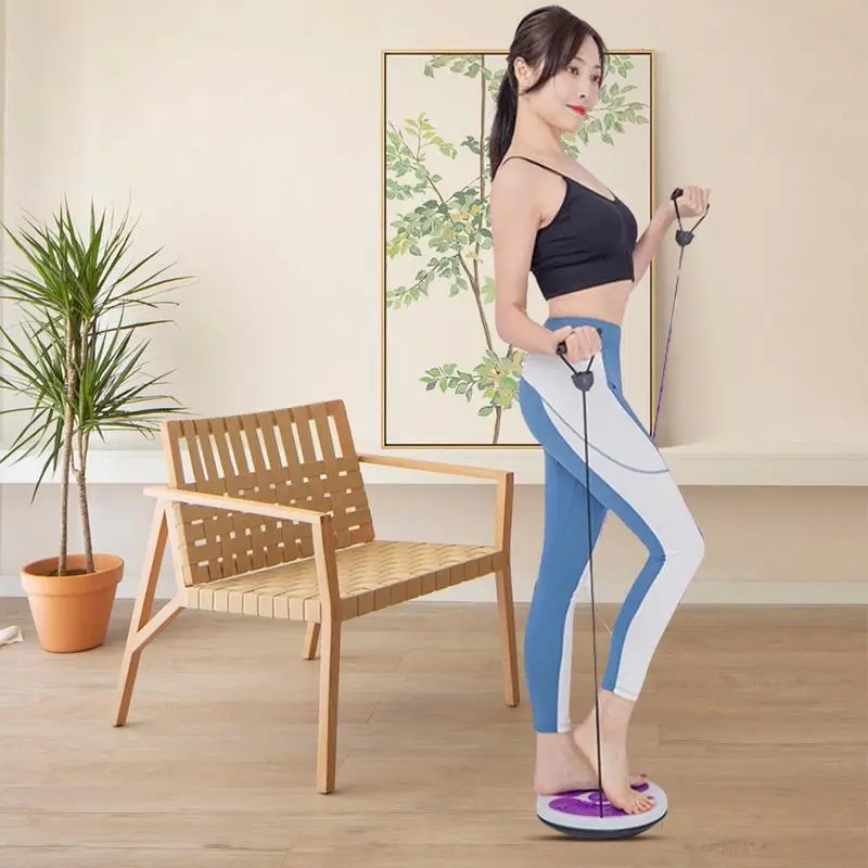 Ab Twisting Board Waist Disc Board Rotating Disc Magnet Abdominal Exercise Equipment Waist Trainer Massage Foot Sole Twist