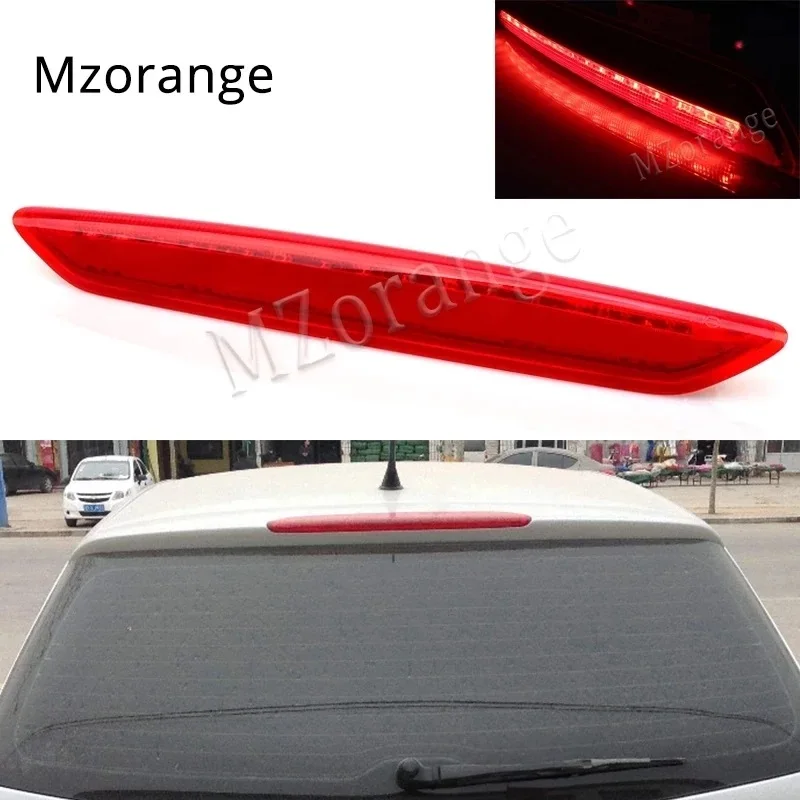Tercera Luz De Freno Para VW Touareg (2004-2010) - Montaje Alto, LED Rojo, Material ABS
