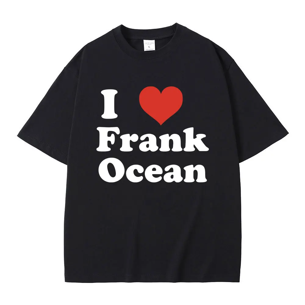 

Футболка мужская оверсайз с надписью «I Love Frank»