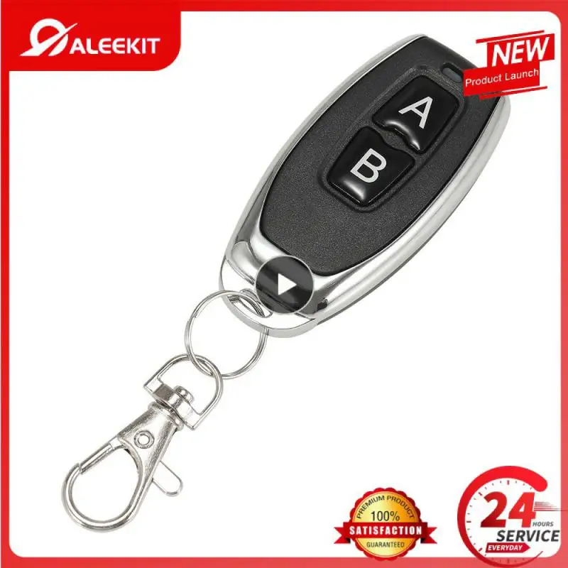 

433MHz RF Remote Control Button Learning Code EV1527 Smart Home Transmitter For Led Light Car Gate Garage Door Alarm Key