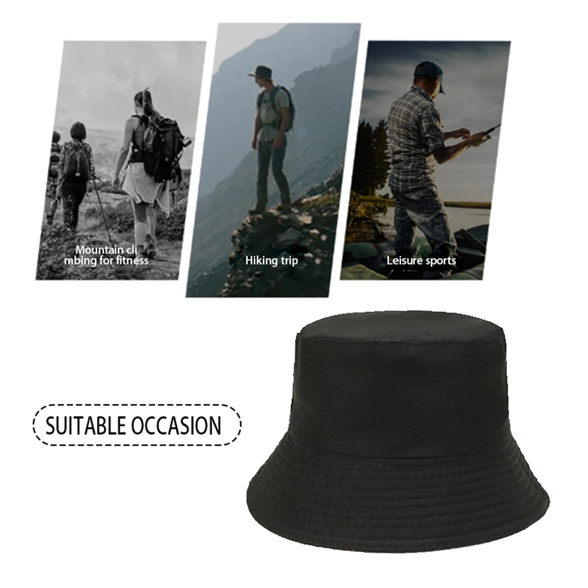 Fisherman Hat Women's Quick-Drying Mountaineering Hat 2025 New K-Style Ins Versatile Face-Showing Small Basin Hat Summer Anti-Uv Cycling Mountaineering Outdoor Sports