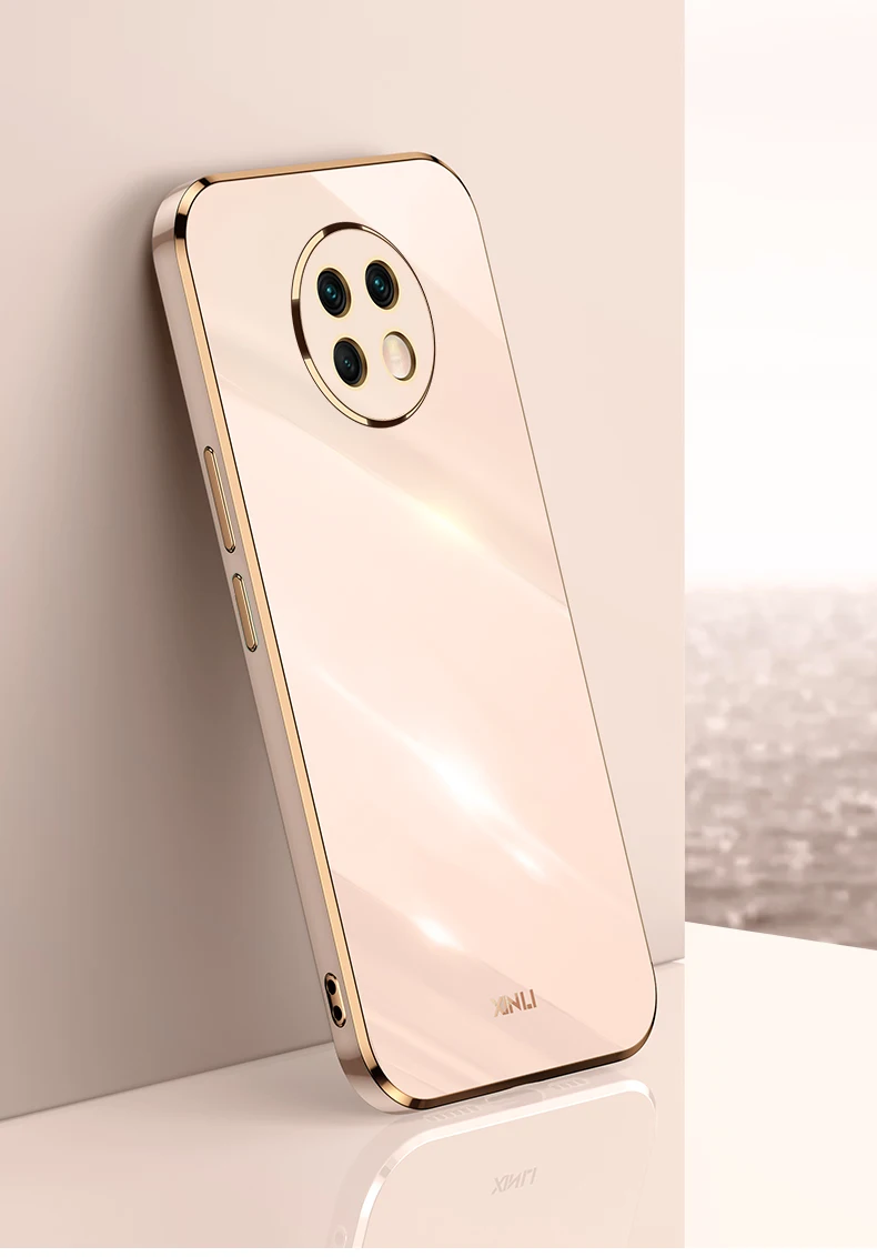 Bling mekana četvrtasta luksuzna pozlaćena telefonska torbica 3D Laser za XiaoMi RedMi Note 8 8T 9 9A 9s 9T 10 10s 10T 10 NFC 7 Pro_voghion.com