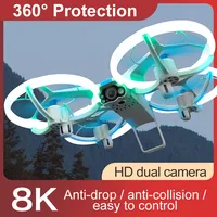 V33 Mini Drone 8K 4K HD Camera 2.4G 4CH Remote Control Helicopter Altitude Hold Rc Quadcopter Aircraft Kid Toy For Children Gift