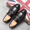 2024 Italian Brand Men's Office Business Casual Shoes Men's Split Leather Shoes Lightweight Soft Soled Loafers Free Delivery