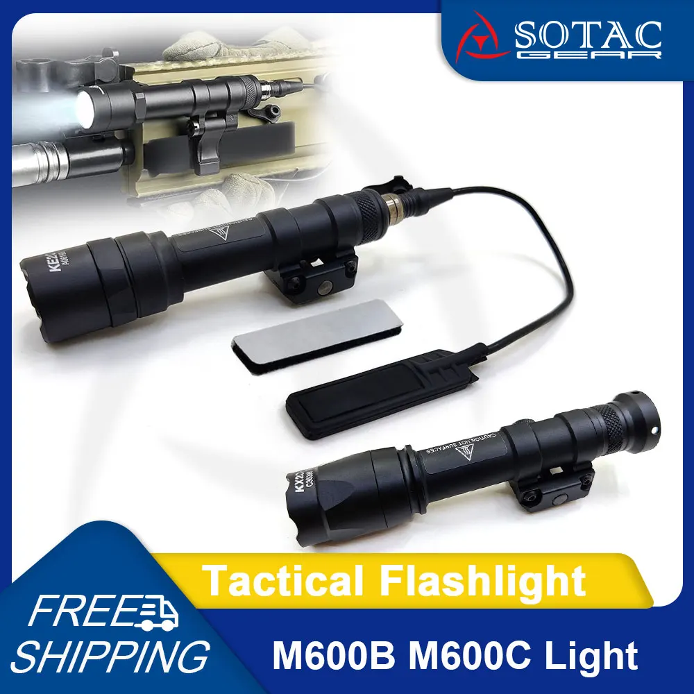 SOTAC-Tactical-Gear-M600-M600B-M600C-Flashlight-Fit-20mm-Picatinny-Rail ...