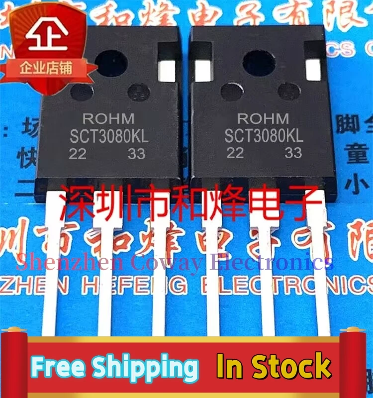 

10PCS-30PCS SCT3080KL TO-247 MOS 1200V 31A In Stock Fast Shipping
